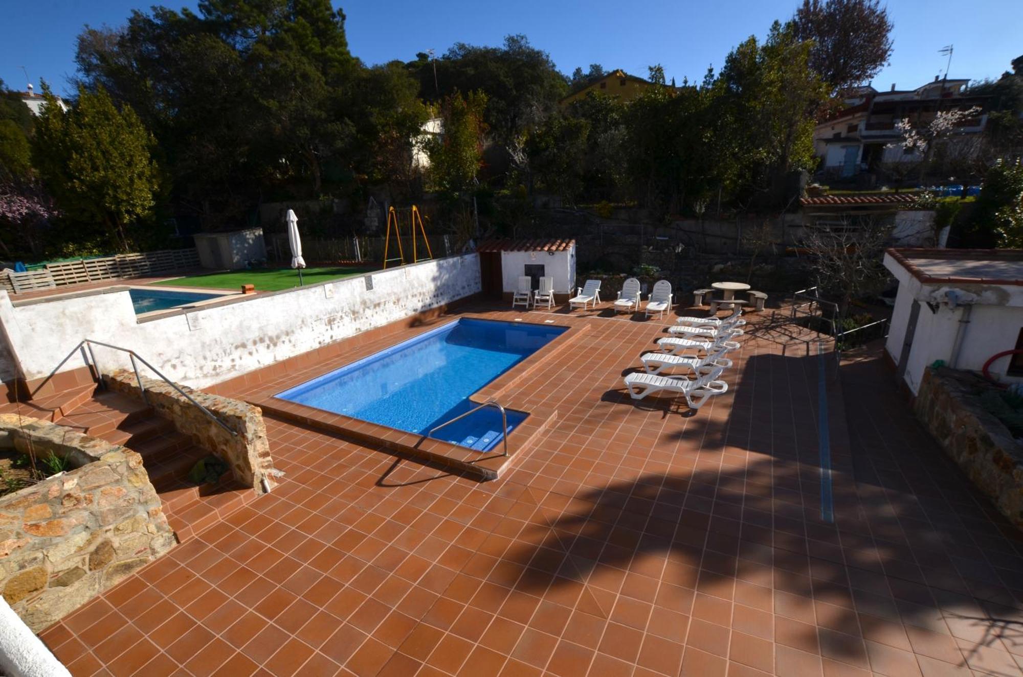 Villa Fernando 12 Personas 8Km Lloret De Mar ジローナ エクステリア 写真